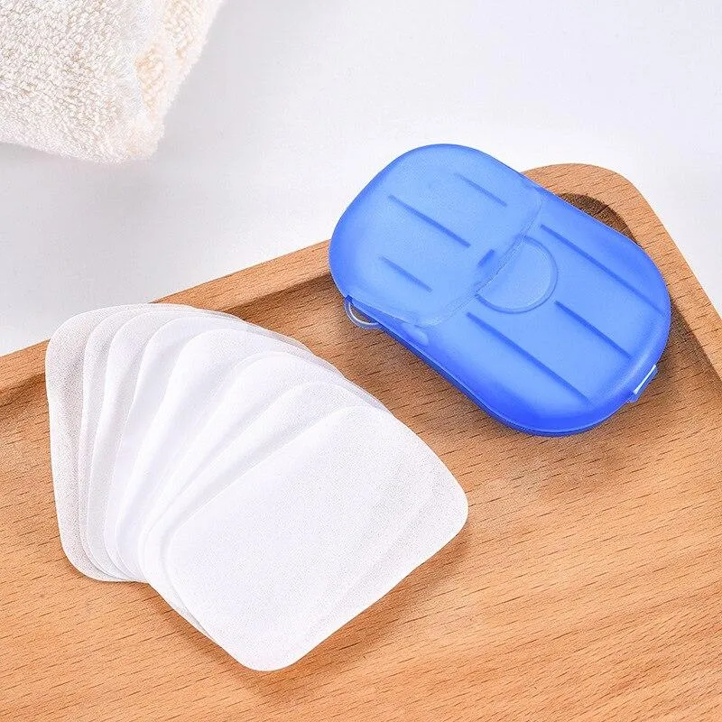 5 Boxes Portable Paper Soap