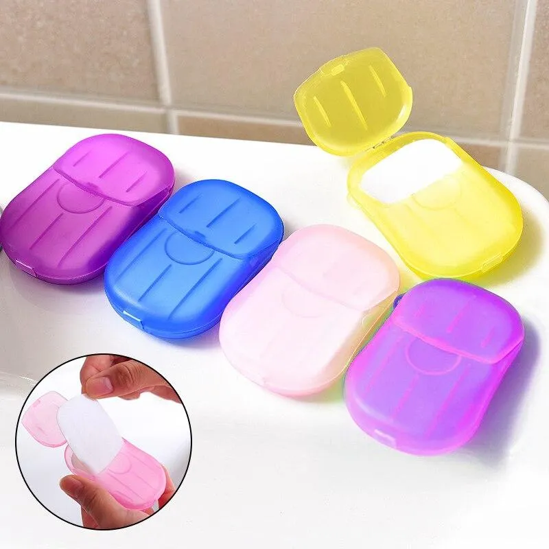 5 Boxes Portable Paper Soap