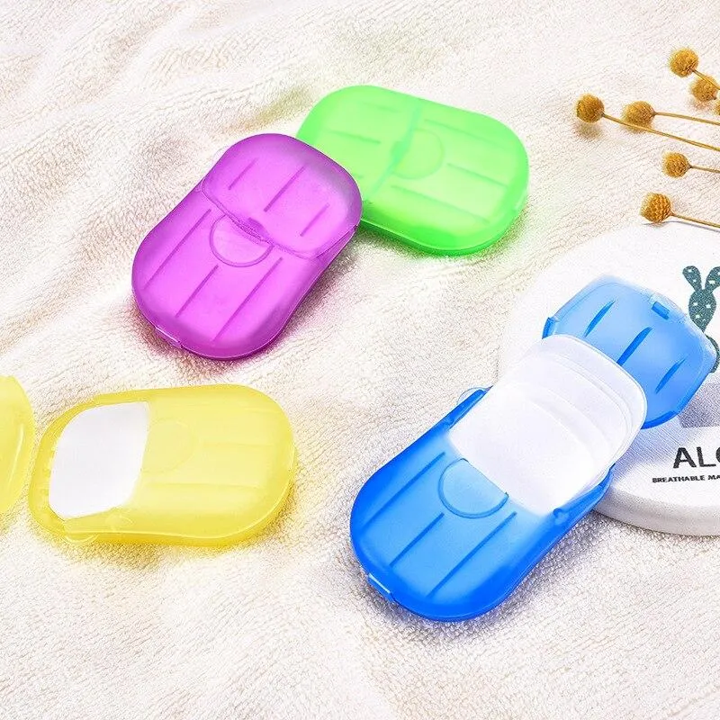 5 Boxes Portable Paper Soap