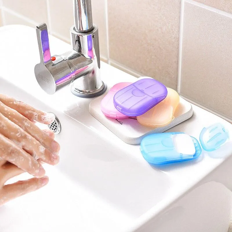 5 Boxes Portable Paper Soap