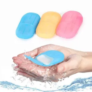 5 Boxes Portable Paper Soap