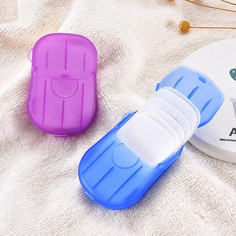 5 Boxes Portable Paper Soap