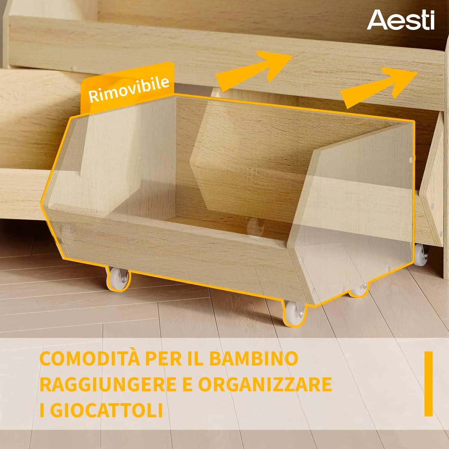 Aesti® Toy Storage Organizer for Kids