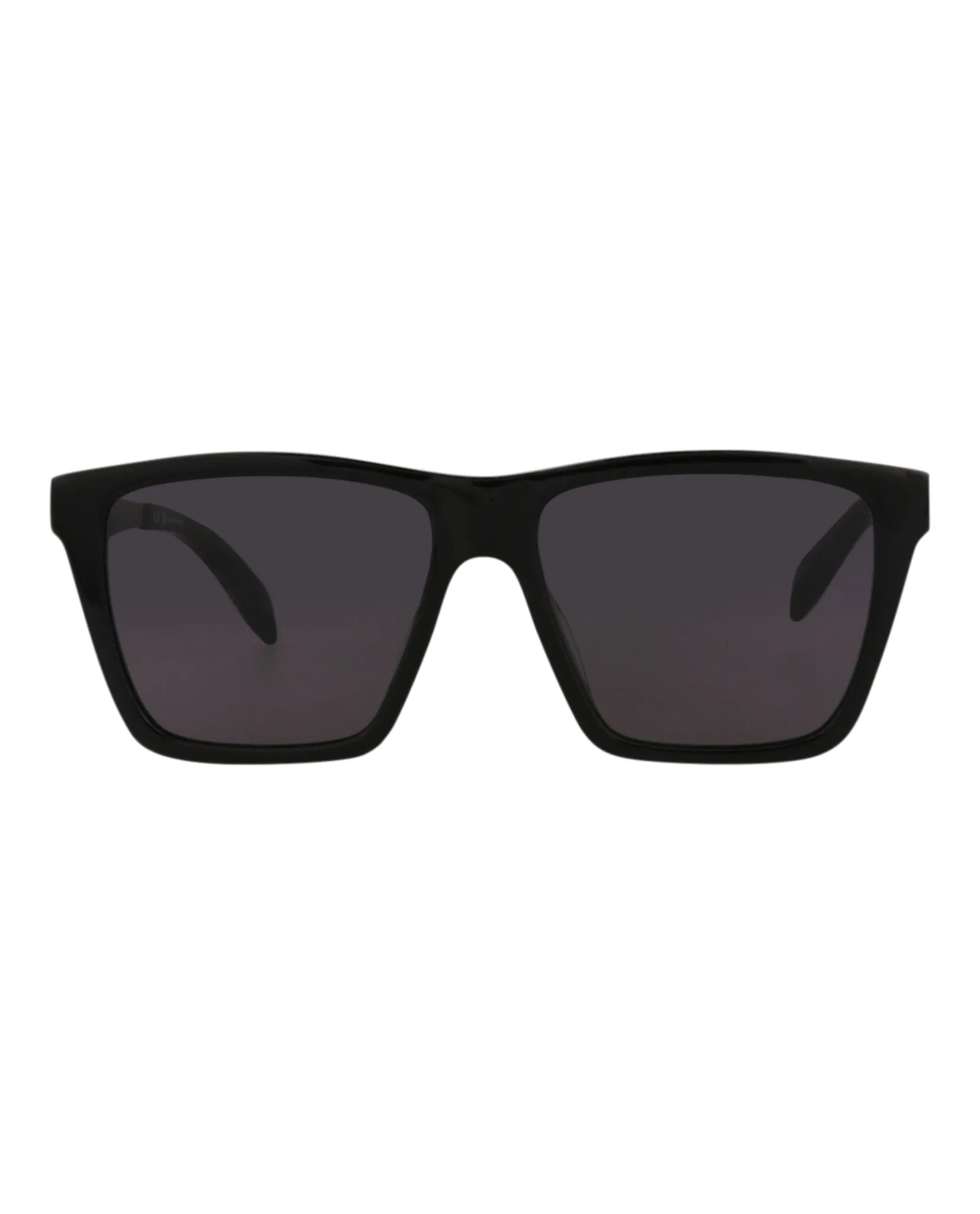 Alexander McQueen Mens Square/Rectangle Black Ruthenium Grey Fashion Designer Eyewear