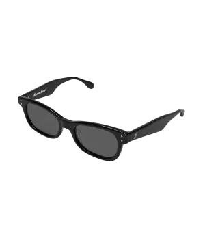 BBC LOGO SUNGLASSES - BLACK/BLACK