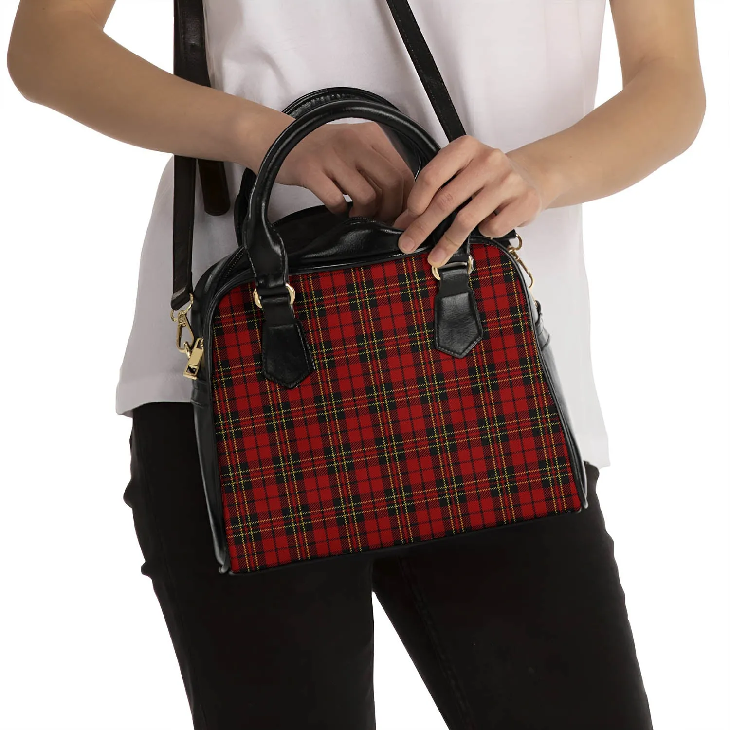 Brodie Tartan Shoulder Handbags