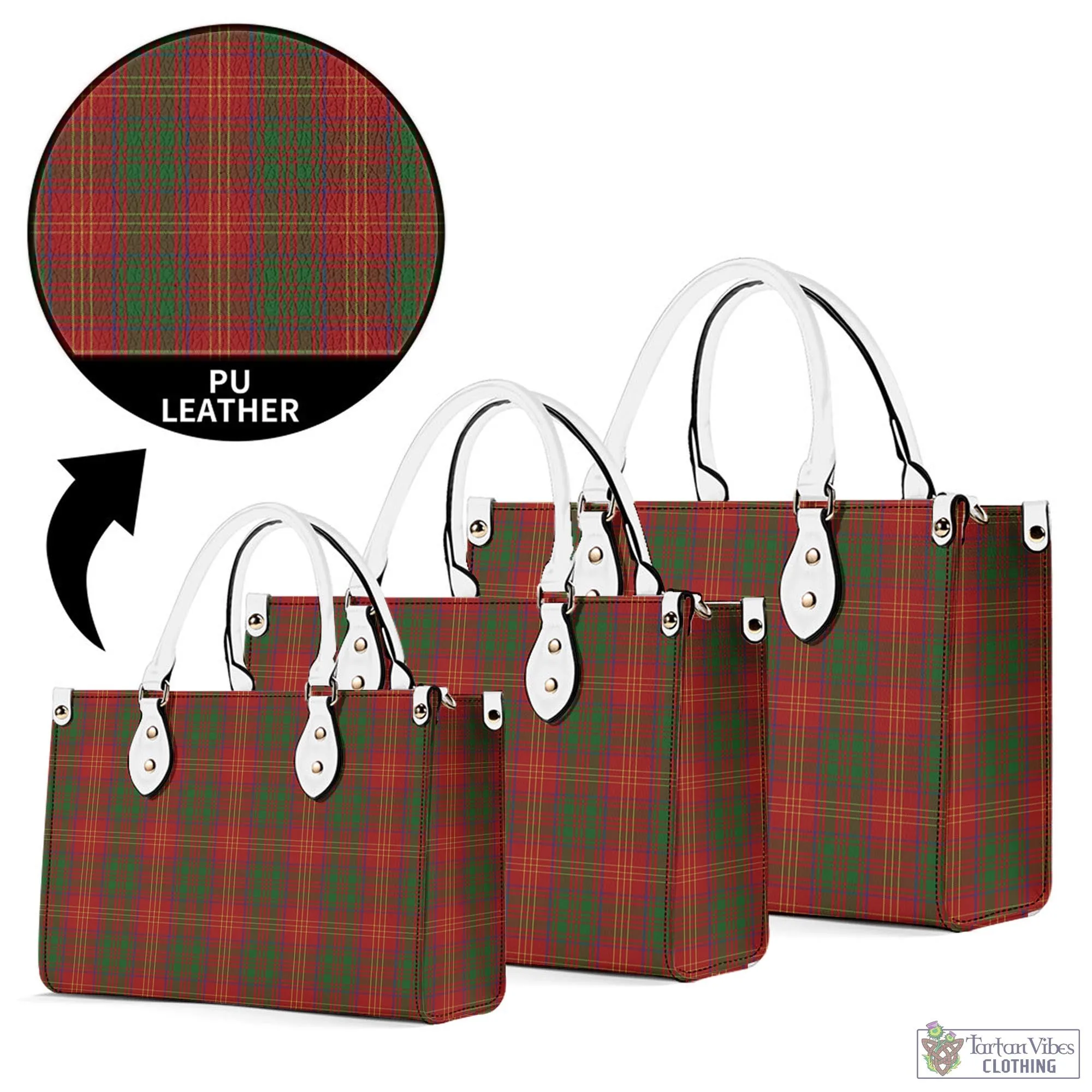 Burns Tartan Luxury Leather Handbags