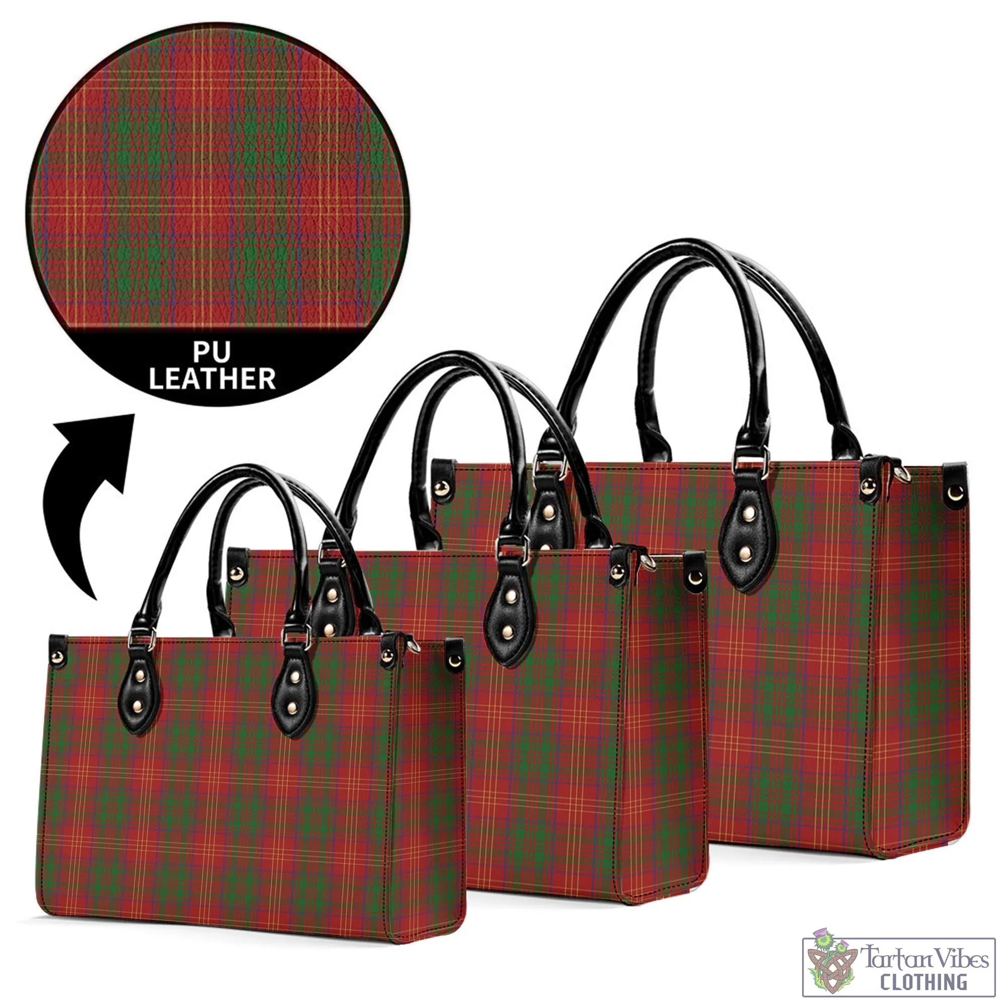 Burns Tartan Luxury Leather Handbags