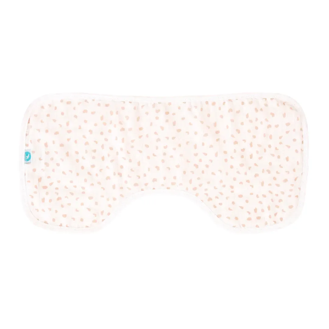 Burp Cloth - Beige Dots