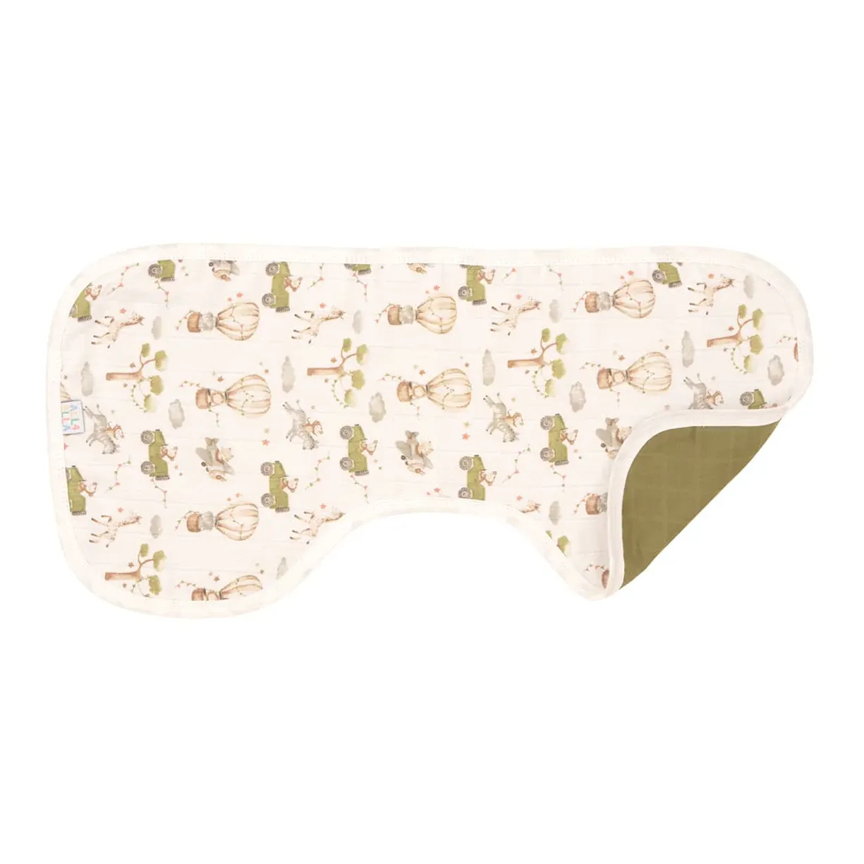 Burp Cloth - Monkey Carnival