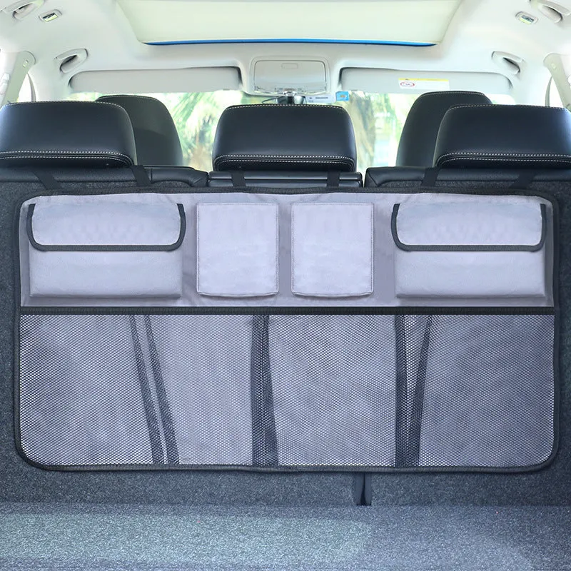 Car Trunk Organizer Adjustable Backseat Storage Bag Automobile