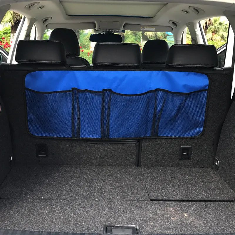 Car Trunk Organizer Adjustable Backseat Storage Bag Automobile