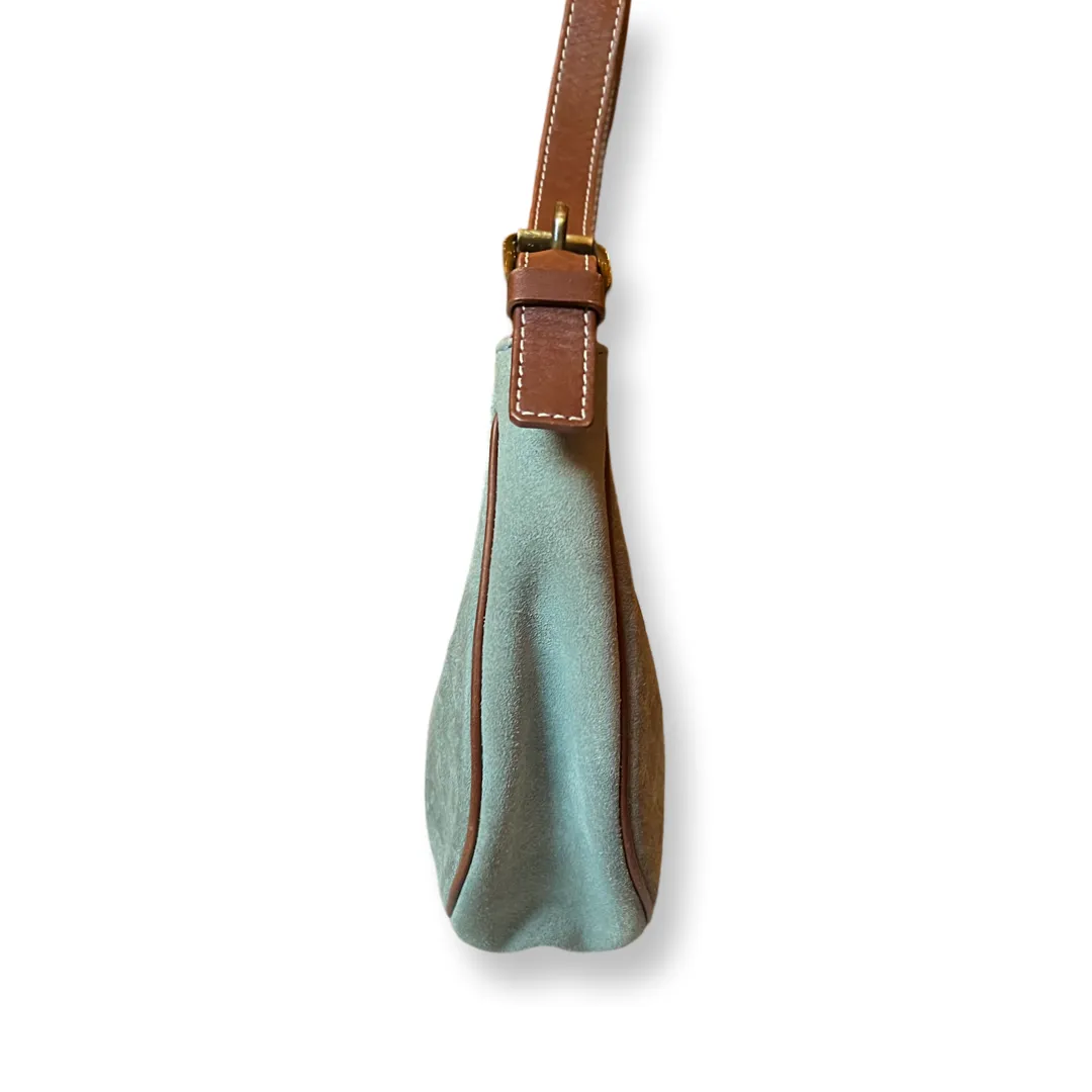 Celine Macadam Suede Shoulder Bag