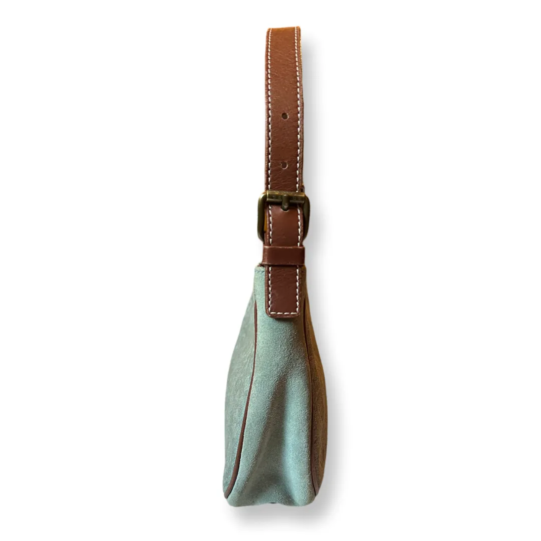 Celine Macadam Suede Shoulder Bag