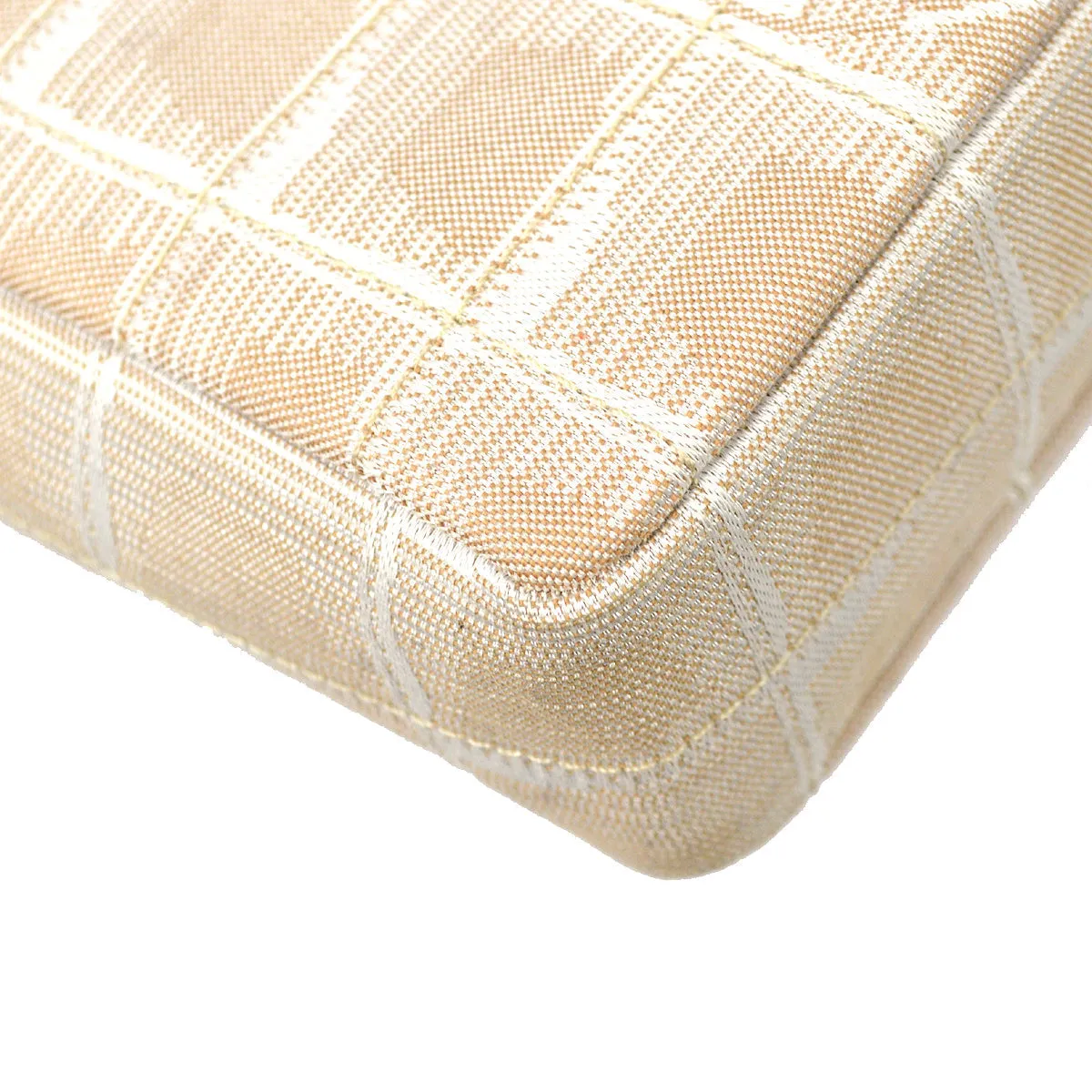 Chanel 2001-2003 Nylon East West New Travel Line Flap Bag