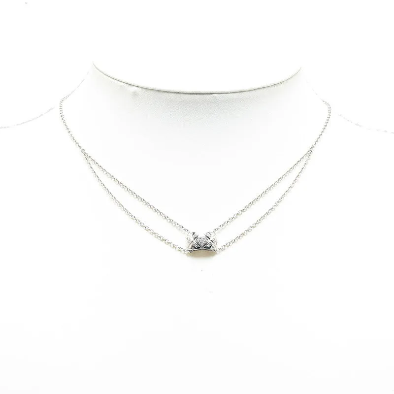Chanel CocoCrash Matrasse K18WG White G Necklace  Chanel