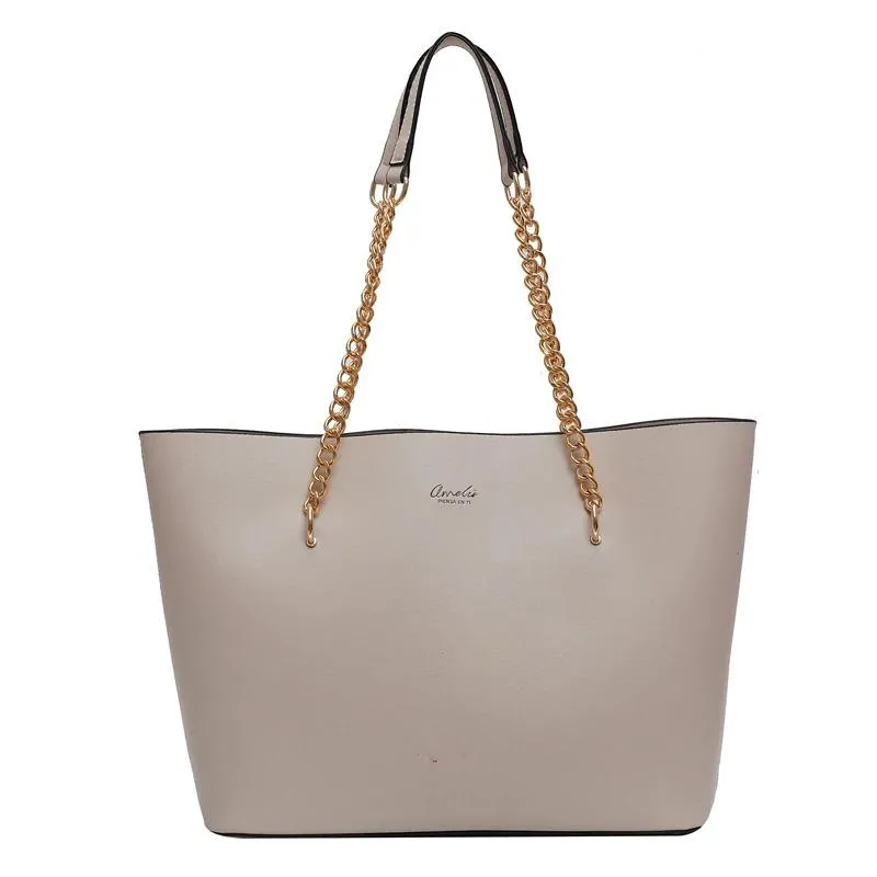 Deluxe Chain Strap Large Capacity Handbags