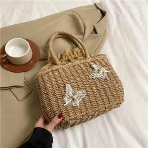 Designer Straw Handbags On Sale-Showtown