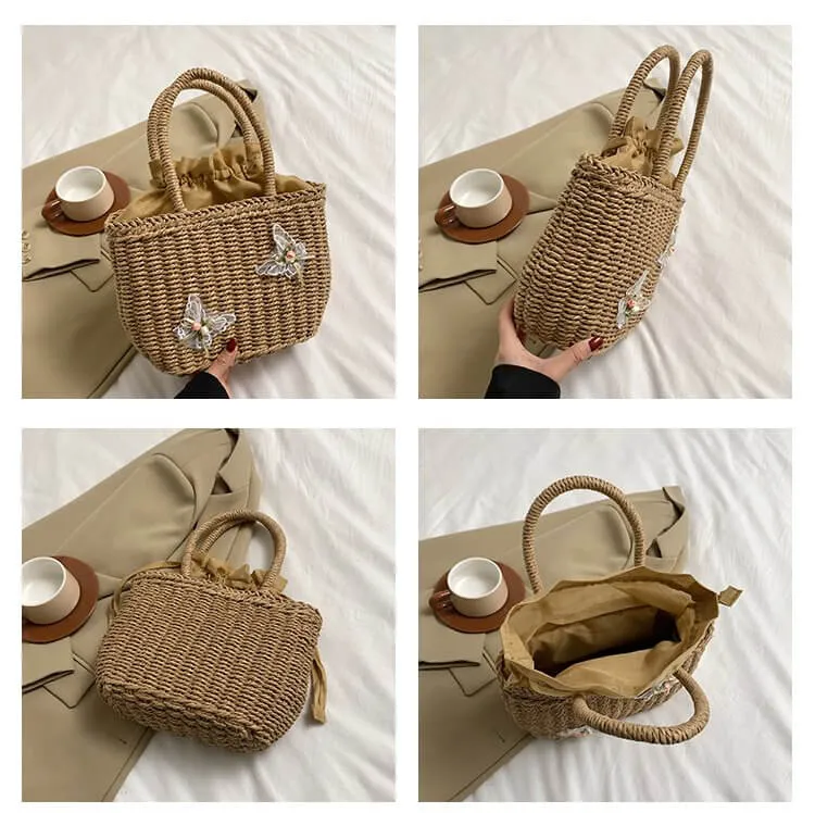 Designer Straw Handbags On Sale-Showtown