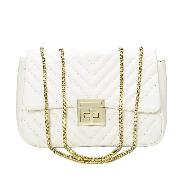 Diamond Lattice Purses And Chain Handbags-Showtown