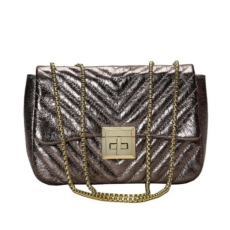 Diamond Lattice Purses And Chain Handbags-Showtown