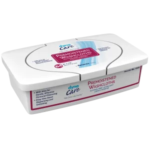 Dynarex - Premoistened Adult Washcloths, 9" x 13" - Tub
