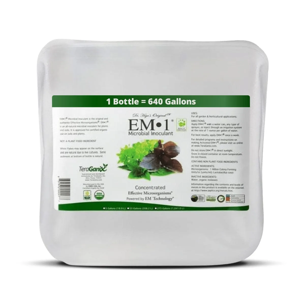 EM-1 Microbial Inoculant Soil Amendment