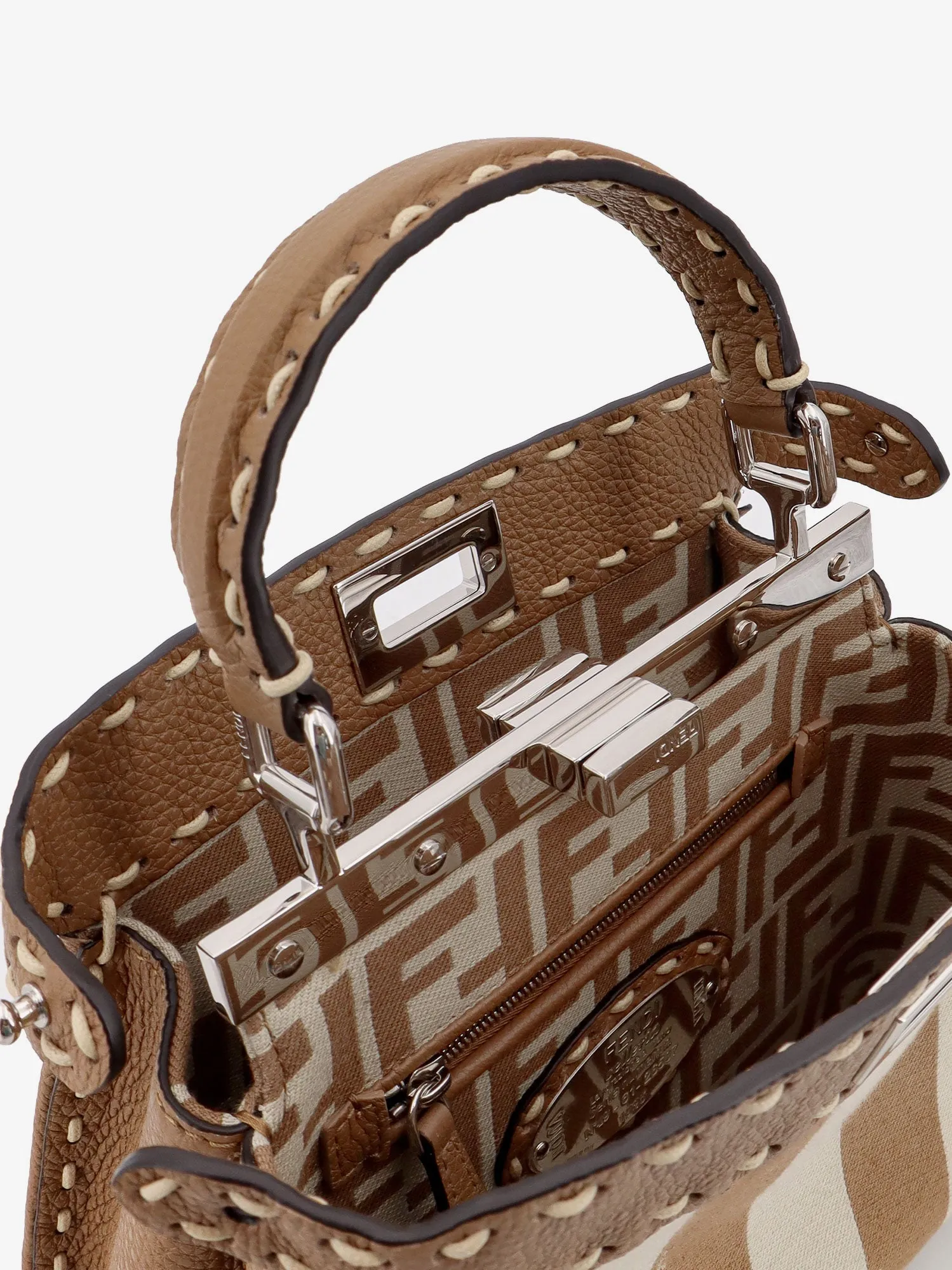 Fendi Woman Fendi Woman Beige Handbags