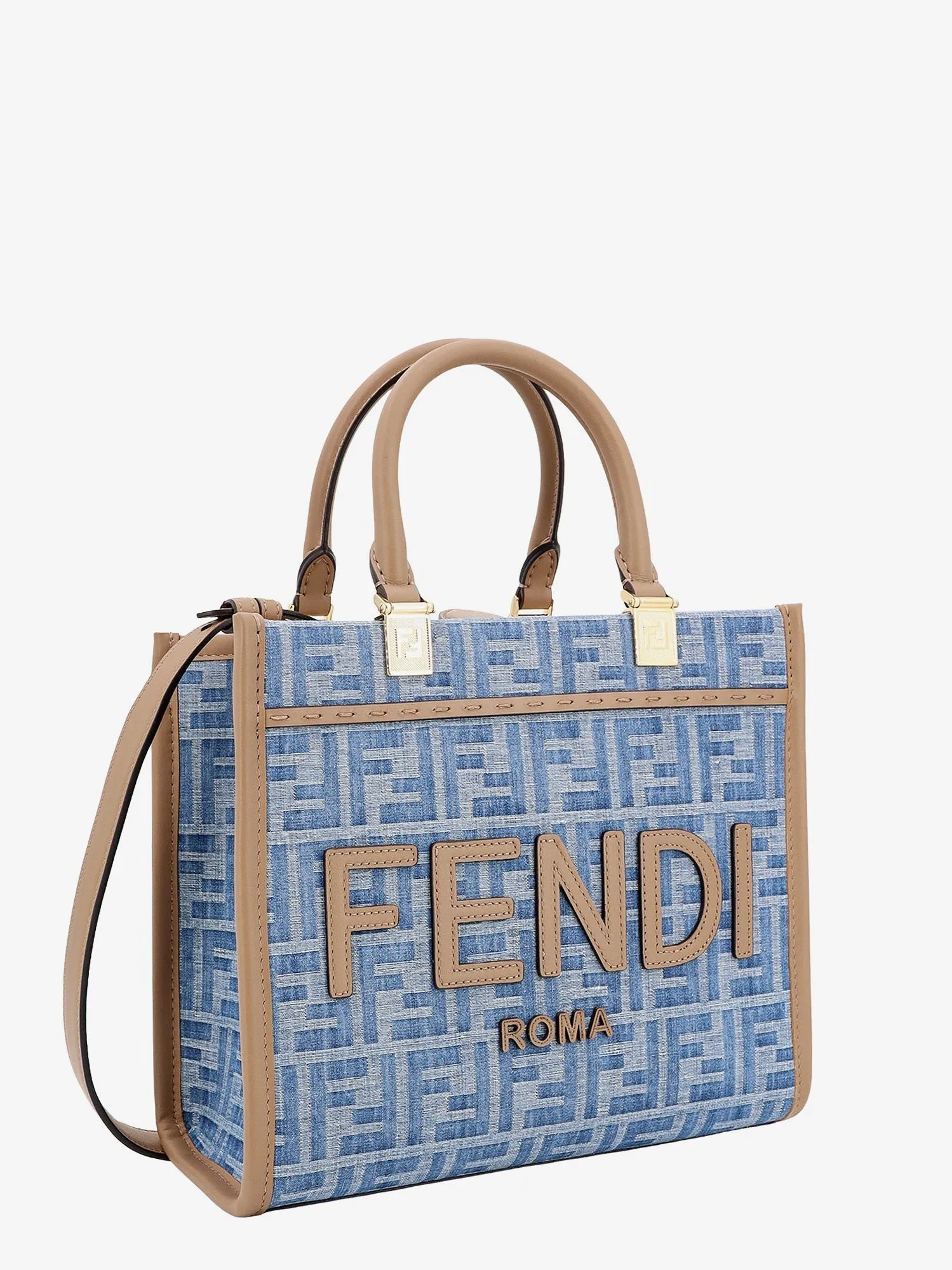 Fendi Woman Fendi Woman Blue Handbags