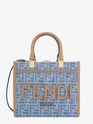 Fendi Woman Fendi Woman Blue Handbags