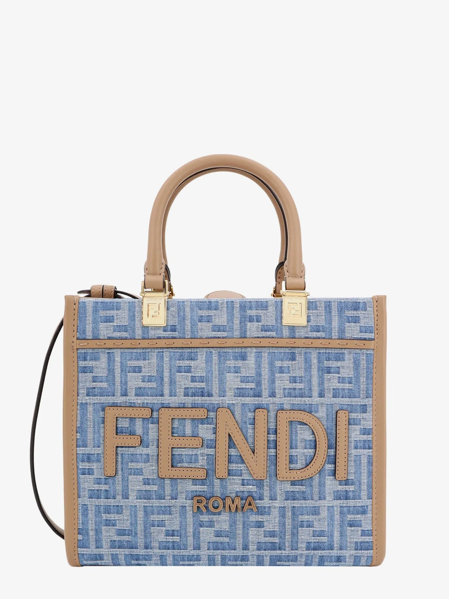 Fendi Woman Fendi Woman Blue Handbags