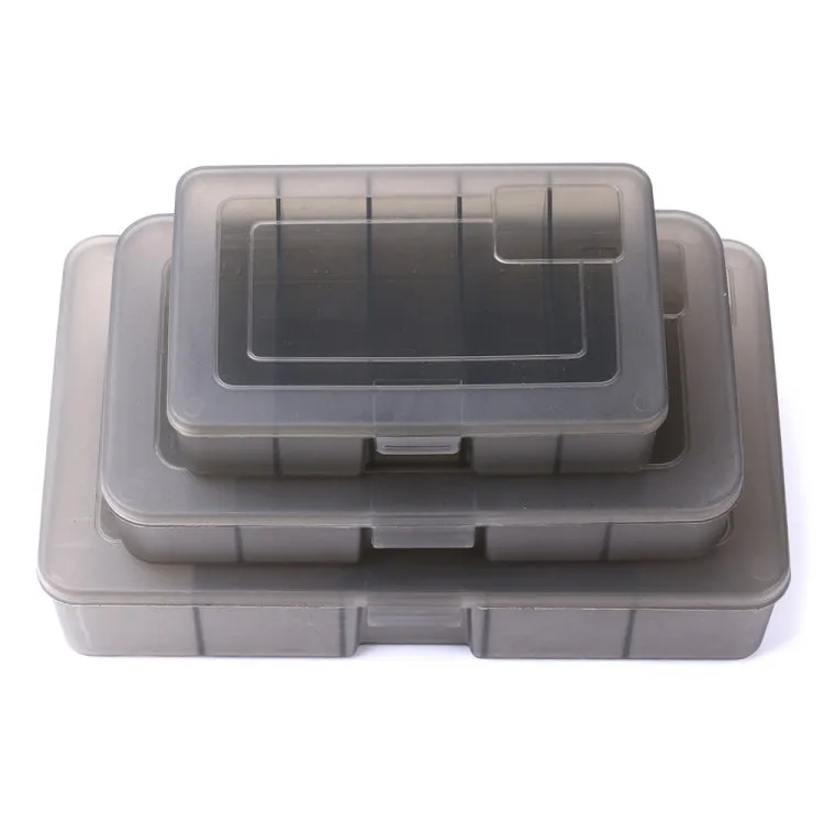 HENGJIA qt051 5 Grids Fishing Tackle Box Storage Box, Size: Medium