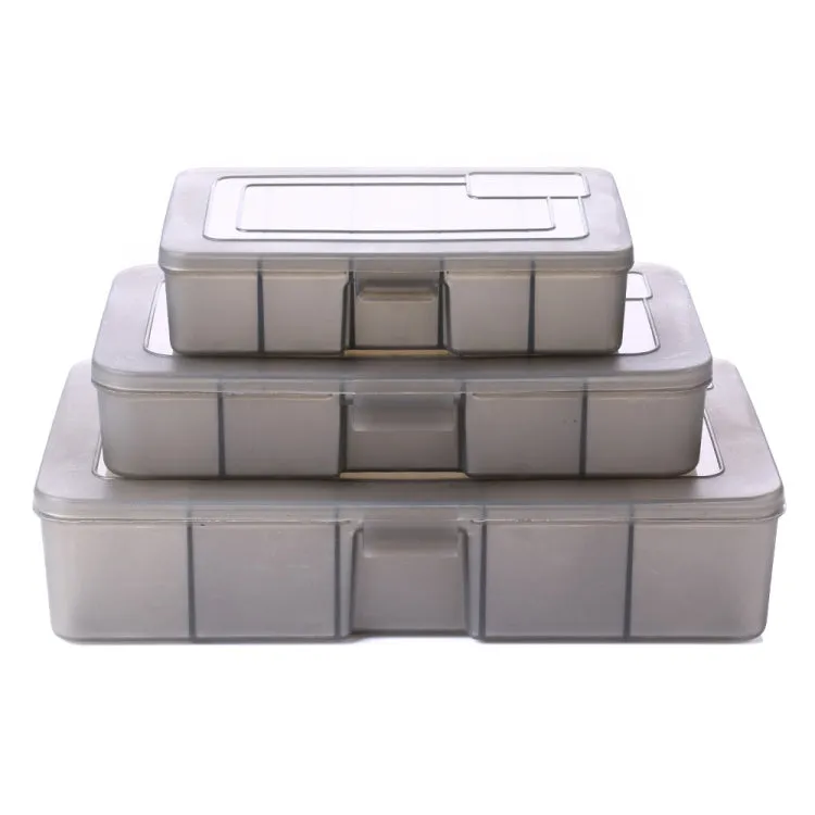 HENGJIA qt051 5 Grids Fishing Tackle Box Storage Box, Size: Medium