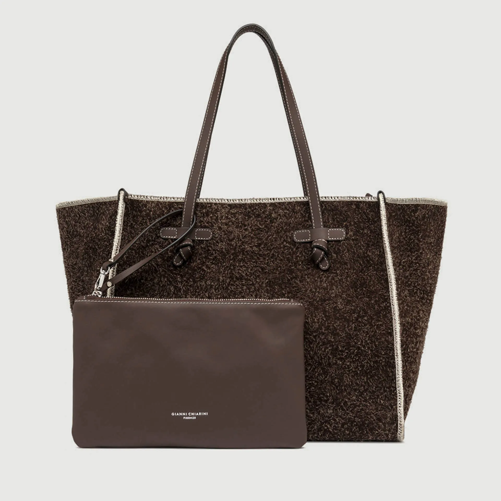 MARCELLA CLUB HANDBAG BS 11100 LODEN 31 BROWN