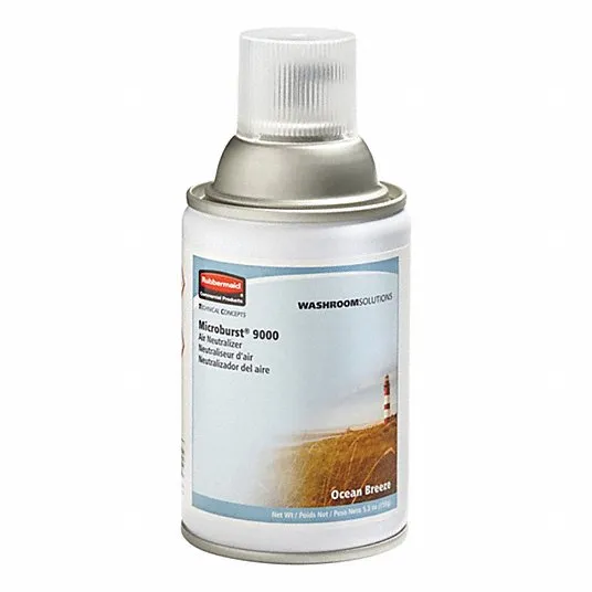 Microburst 9000 Air Freshener Refills, Mountain Air Fragrance  (4/cs)