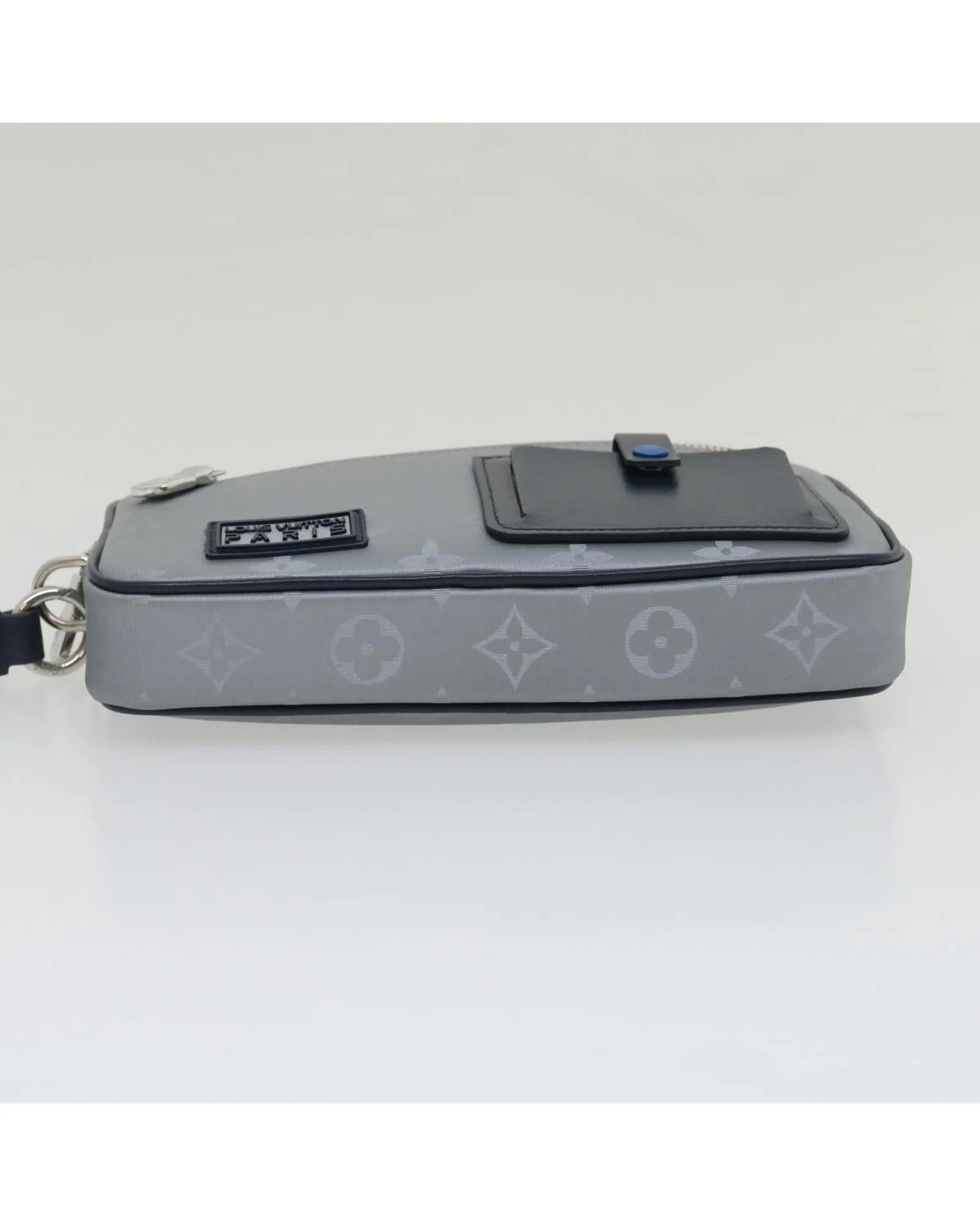 Monogram Satellite Alpha Clutch Bag