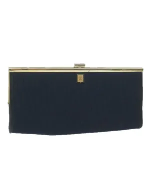 Navy Trotter Canvas Clutch Bag for Women by Christian Dior