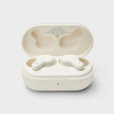 Heyday Stone White True Wireless Earbuds with Active Noise Cancellation - Bluetooth