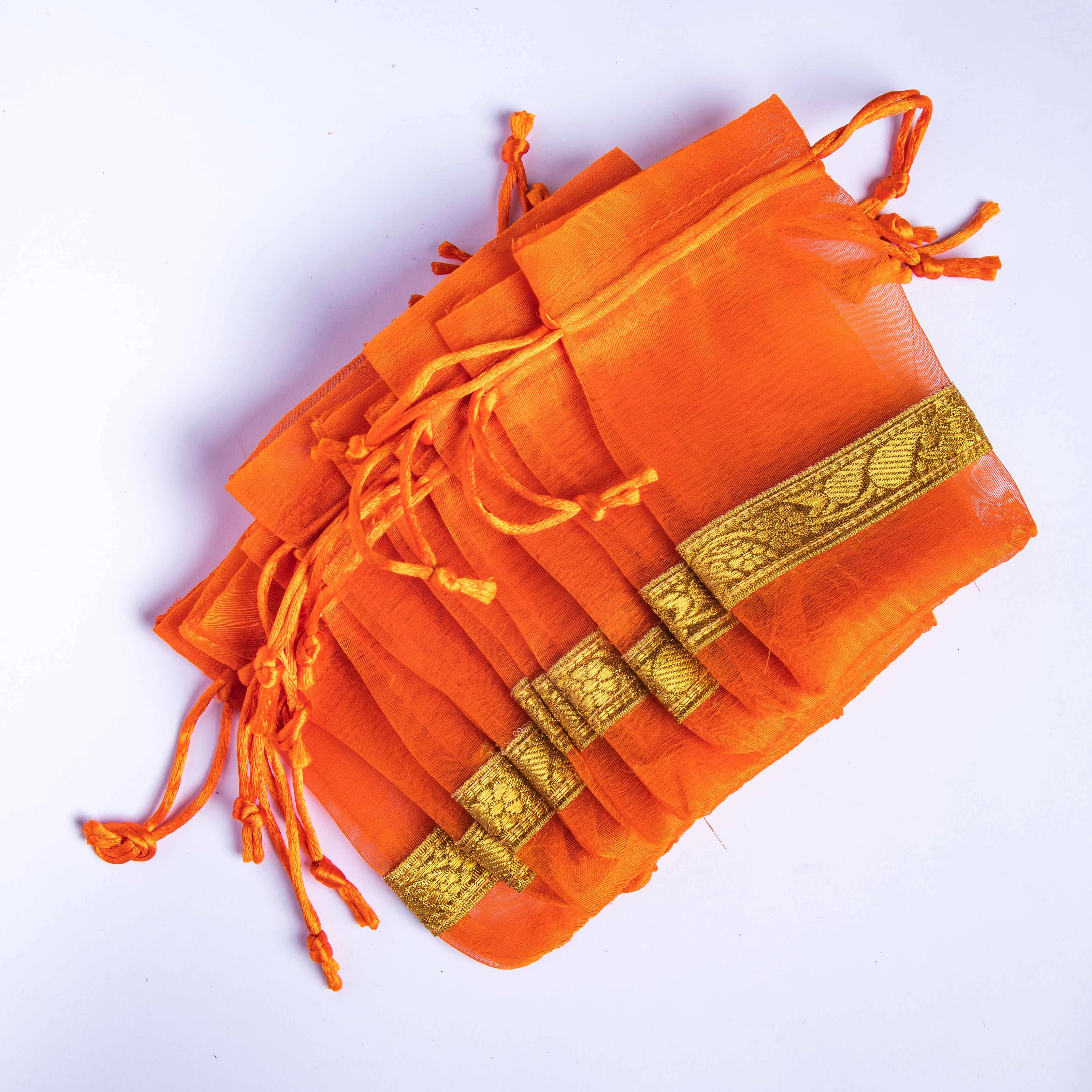 Organza Fabric Potli Bags