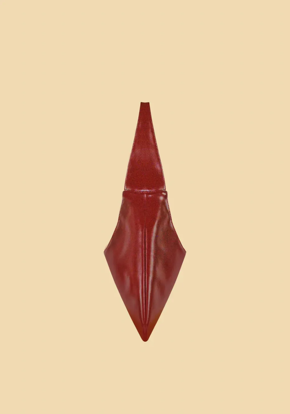 PRE ORDER Agave Triangular Tote | Burgandy
