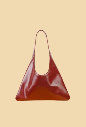 PRE ORDER Agave Triangular Tote | Burgandy