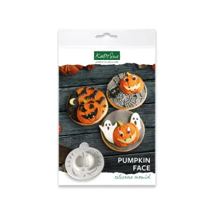 Pumpkin Face Silicone Mould