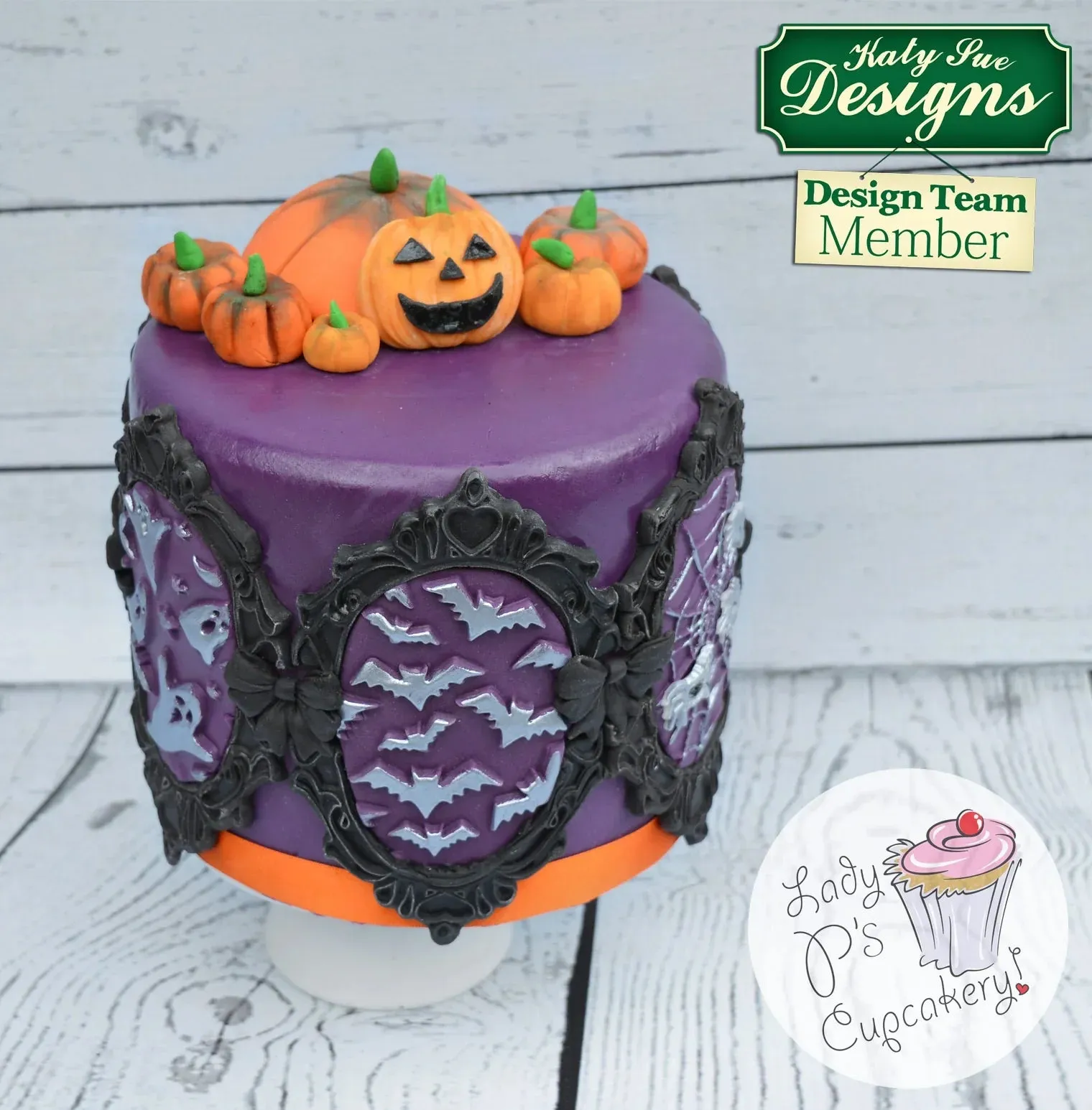 Pumpkin Face Silicone Mould