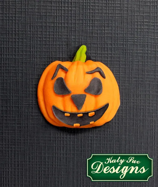Pumpkin Face Silicone Mould