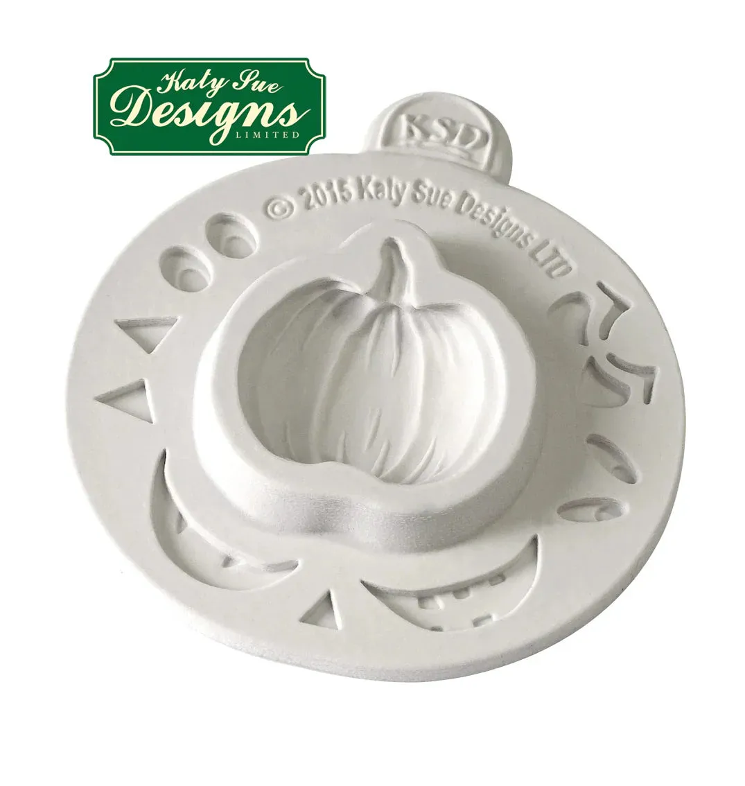 Pumpkin Face Silicone Mould