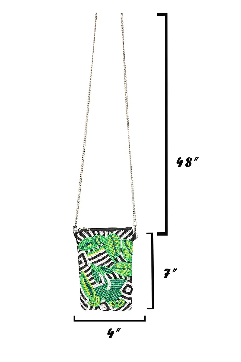 Raeni Beaded Crossbody Bag