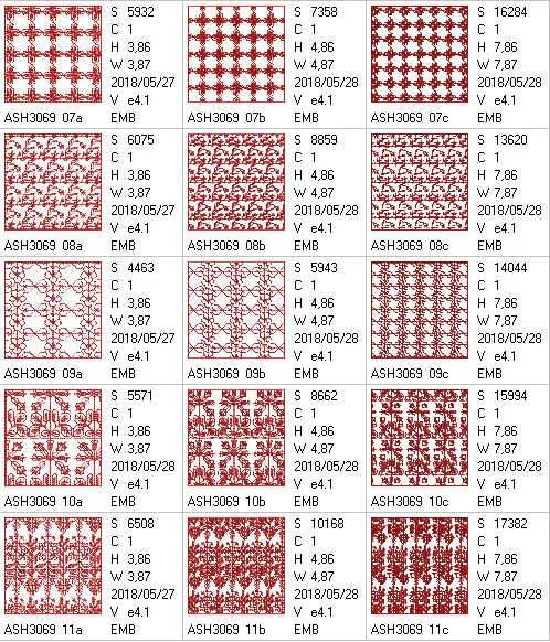 Sofia Spanish Blackwork Quilt Blocks and Tote Bag