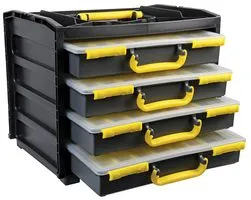 Storage Case Unit - 4 Drawer