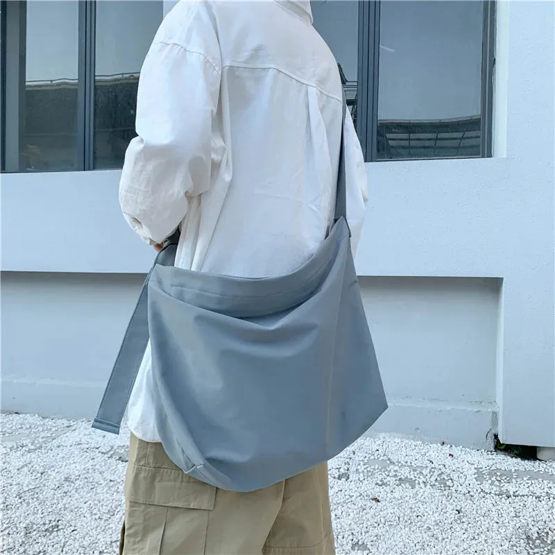 UAKISS  -    Women Fashion Shoulder Bags 2024 Simple Solid Student Canvas Shopper Casual Large Capacity Tote Bag Luxury Women Handbags