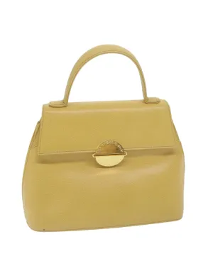 Yellow Leather Hand Bag by Givenchy